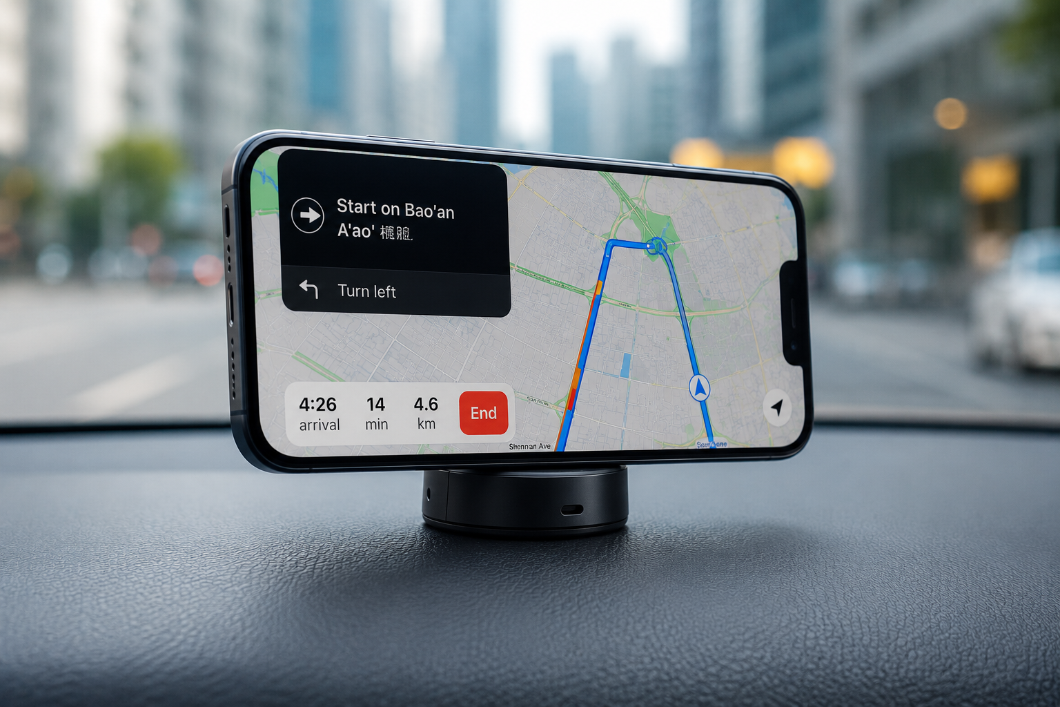 360° Magnetic Car Phone Holder | Strong Dashboard Mount for All Smartphones